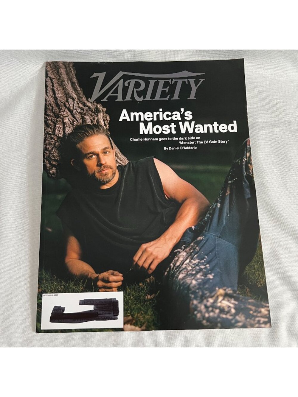 Variety Magazine Featuring Charlie Hunnam "Americas Most Wanted" Cover & Story